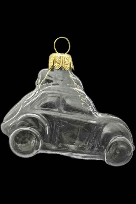 Стеклянная елочная игрушка Заготовка Машина Опель 6,7 см 161502700